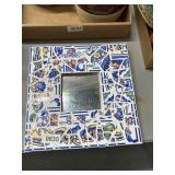 10ï¿½10 Mosaic Tile-Design Mirror Frame