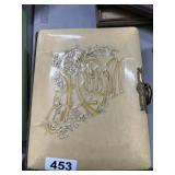 Victorian Photo Album With Floral Cover