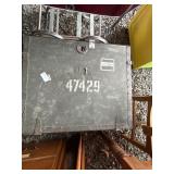 Military-Style Metal Storage Trunk