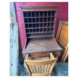 Vintage Desk and Chair Set