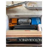 Photography Lot With Camera and Books