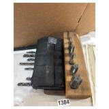 Drill Bits and Taps on Stand