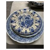 Delft Blue Handpainted Plates