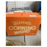 1960s Corning Ware Wildflower Saucepan