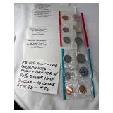 1968 U.S. Mint Uncirculated Coin Sets