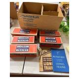 Lionel Trains Cars, Tracks, and Manuals Lot