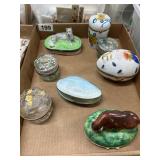 Limoges Hand-Painted Boxes