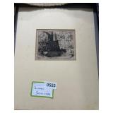 Two 11ï¿½14 Framed Nautical-Themed Prints