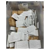 Limoges France White Ceramic Tiles