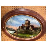 24-Inch Reverse Painting on Glass