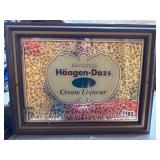 Haagen-Dazs Cream Liqueur Wall Mirror