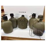 Vintage Military Canteens Lot
