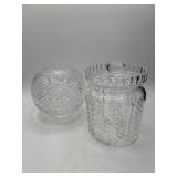 Waterford Crystal Bowl and Jar Set