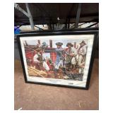 Two Rick Reeves Signed Prints in Frames