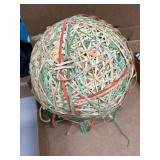 Large Multicolor Rubber Band Ball
