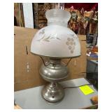 21-Inch Frosted Glass Table Lamp