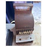 National Cash Register With Marble Base