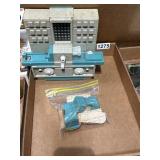 Vintage Think Machine Toy with Accessories