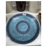 16-Inch Decorative Mosaic Plate