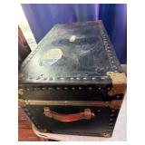 Black Trunk With Contents Included
