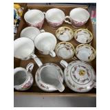 Porcelain Tea Service Pieces