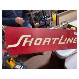 25-Inch Metal Short Line Sign