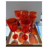 Vintage Views Drinking Glasses Lot