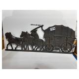 24-Inch Cast Metal Wall Door Plaque