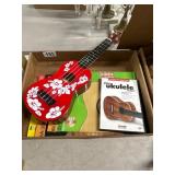 Ukulele with Instructional booklets DVD Materials