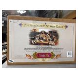Grandeur Noel 2001 Nativity Set With Creche