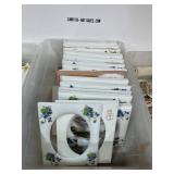 French Porcelain Photo Frames