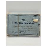 Yellowstone Park Views Postcard Set