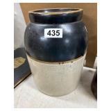 13-Inch Two-Tone Ceramic Crock
