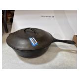 Vintage Cast Iron Skillet with Lid