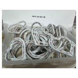 Heart-Shaped Limoges Porcelain Tiles