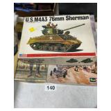 3 Plastic Model Kits, Mixed Themes