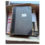 Box Lot of Scribnerï¿½s Vol. 21 and WWII Magazines