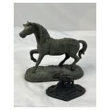 Two Metal Animal Figurines