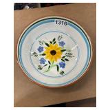 10ï¿½ Hand-Painted Ceramic Bowl