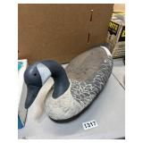 Painted Wooden Duck Decoy