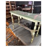 Floral Hand-Painted Console Table