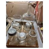 Mason Jars and Bottle Lot