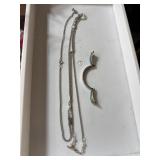 Sterling Silver Necklace and Pendant