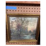11ï¿½12 Framed Landscape Painting