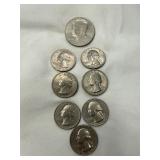 1976 Bicentennial U.S. Half & Quarter Coins