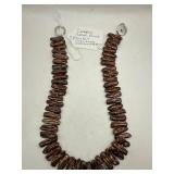 Copper Color Biwa Pearl Necklace