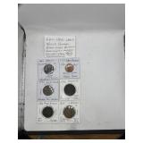 6 World Coins, 1700s-1800s