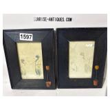 4ï¿½6 Inch Vintage Artwork Lot in Frames