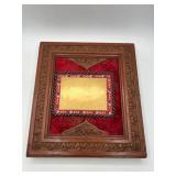 Decorative Framed Velvet Panel