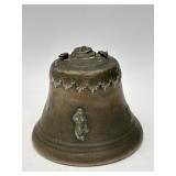 Bronze Bell with Decorative Detailing
